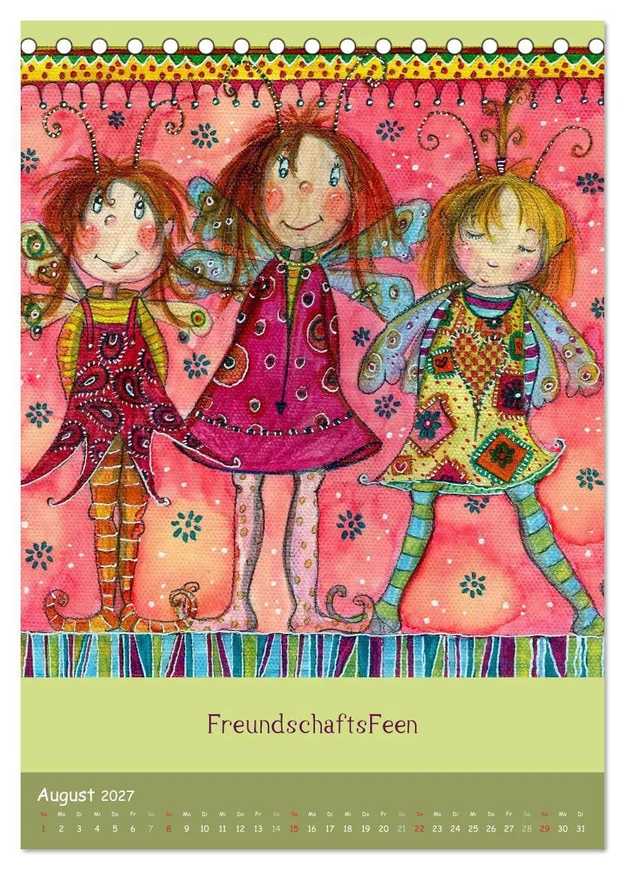 Bild: 9783594123072 | Zauberhafte Feen (Tischkalender 2027 DIN A5 hoch), CALVENDO...