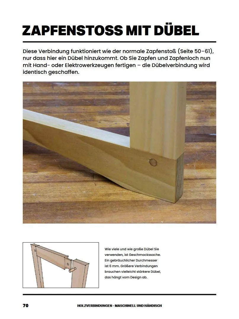 Bild: 9783702023072 | Holzverbindungen | Maschinell und händisch | Randall A. Maxey | Buch