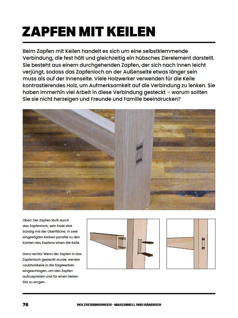 Bild: 9783702023072 | Holzverbindungen | Maschinell und händisch | Randall A. Maxey | Buch