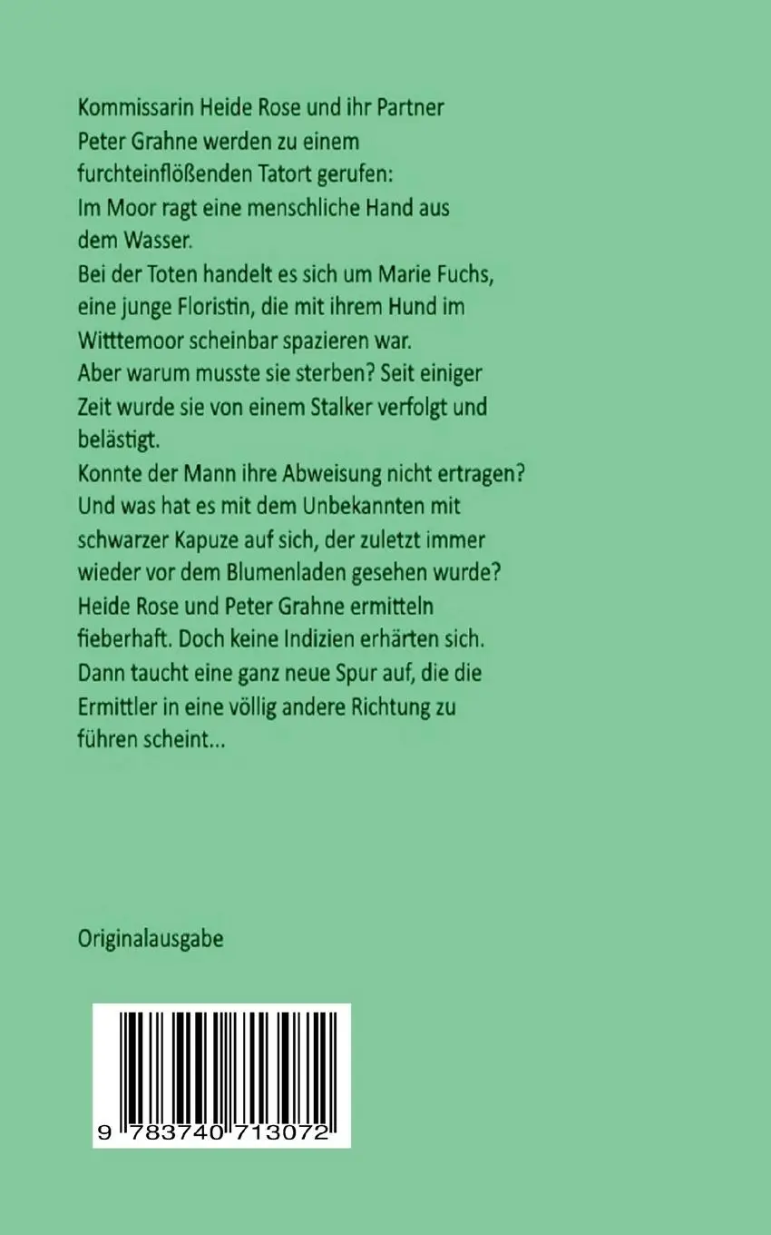 Rückseite: 9783740713072 | Die Frau im Moor | Andrea Wendeln | Taschenbuch | Paperback | 244 S.