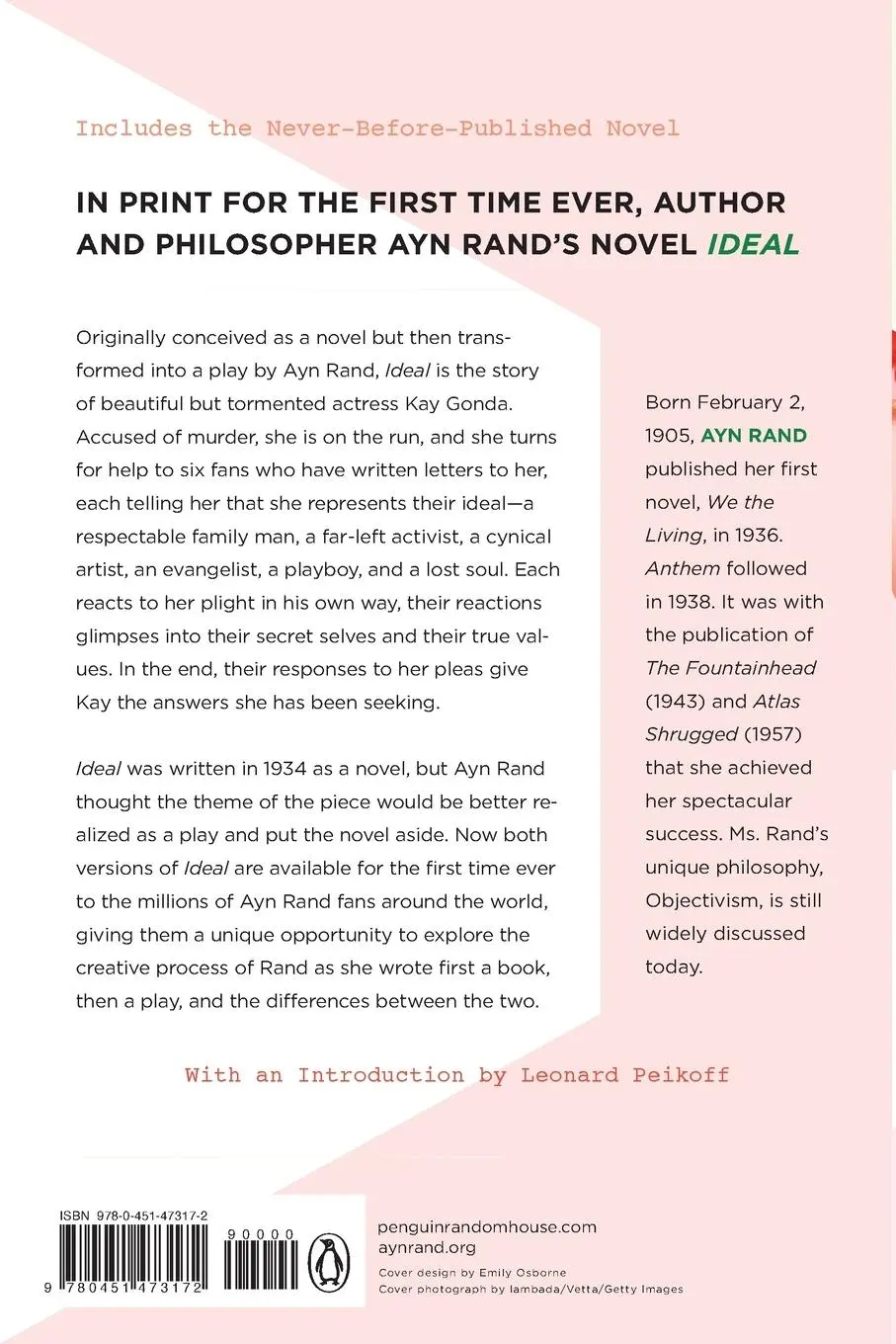 Rückseite: 9780451473172 | Ideal | Ayn Rand | Taschenbuch | 246 S. | Englisch | 2015