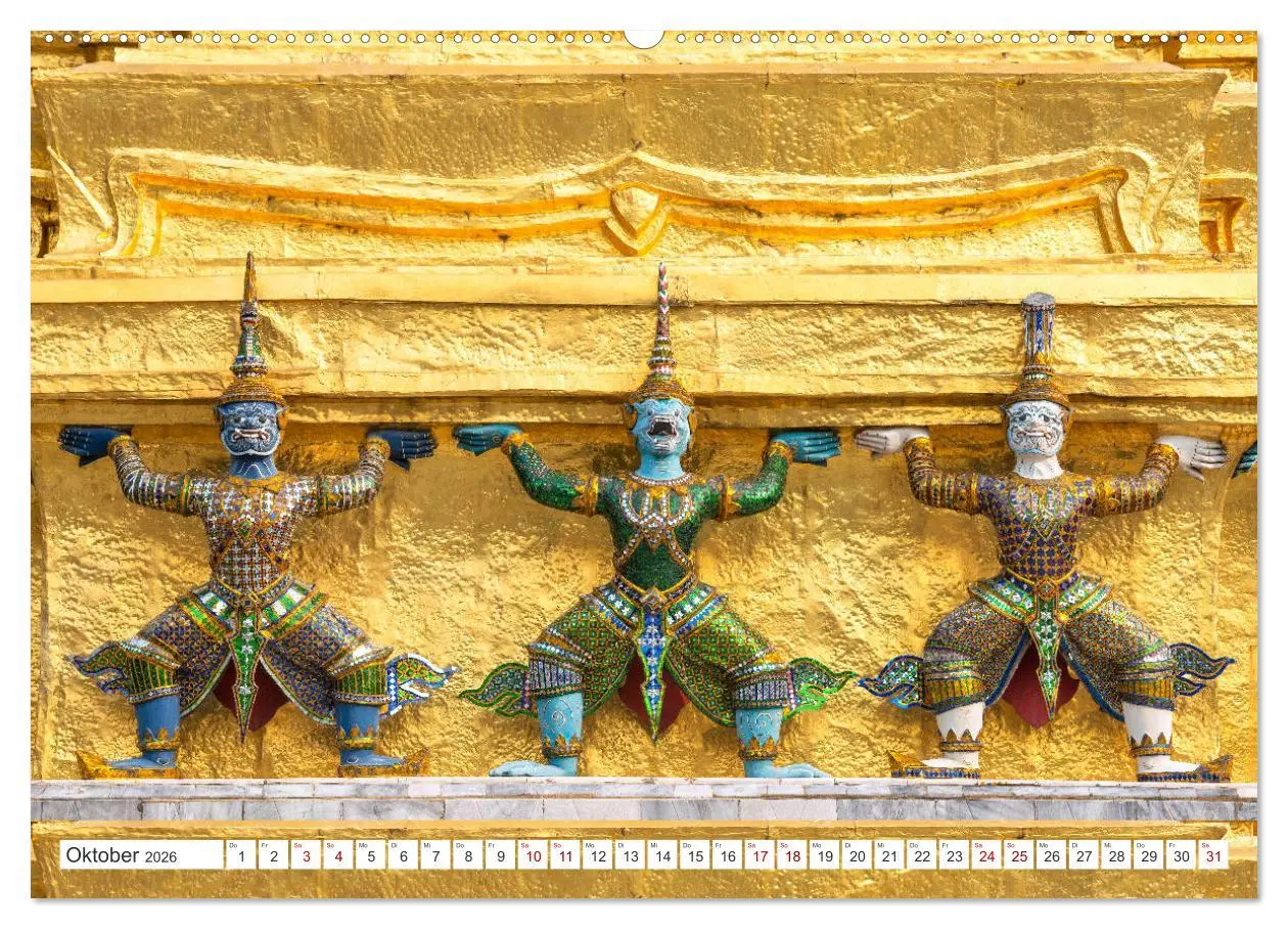 Bild: 9783457283172 | BANGKOK Hauptstadt von Thailand (hochwertiger Premium Wandkalender...