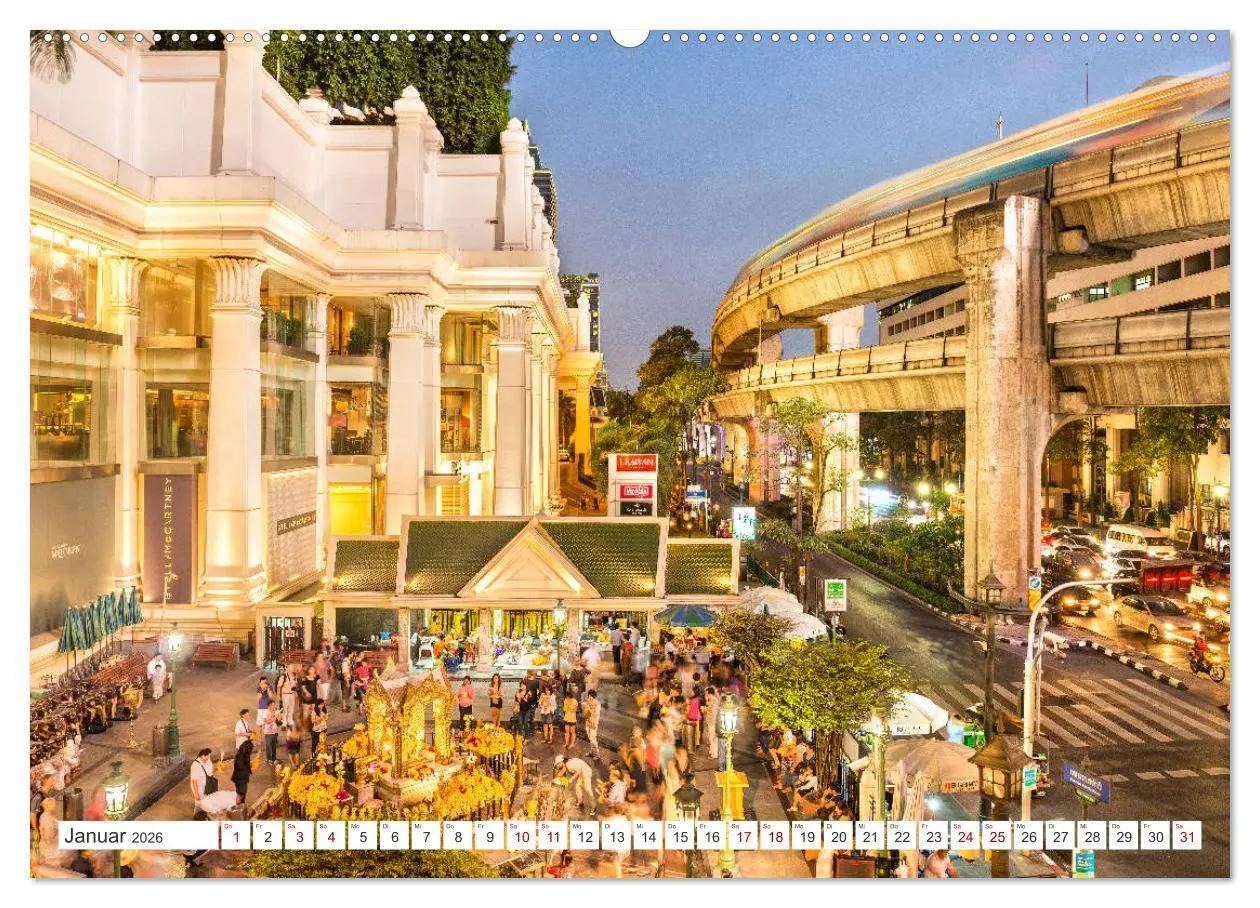 Bild: 9783457283172 | BANGKOK Hauptstadt von Thailand (hochwertiger Premium Wandkalender...