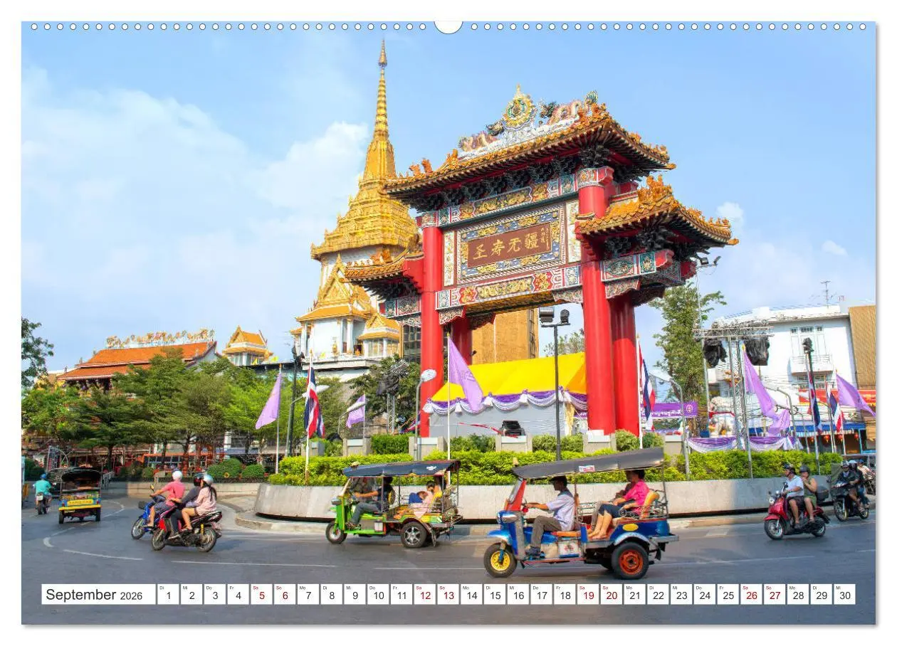 Bild: 9783457283172 | BANGKOK Hauptstadt von Thailand (hochwertiger Premium Wandkalender...