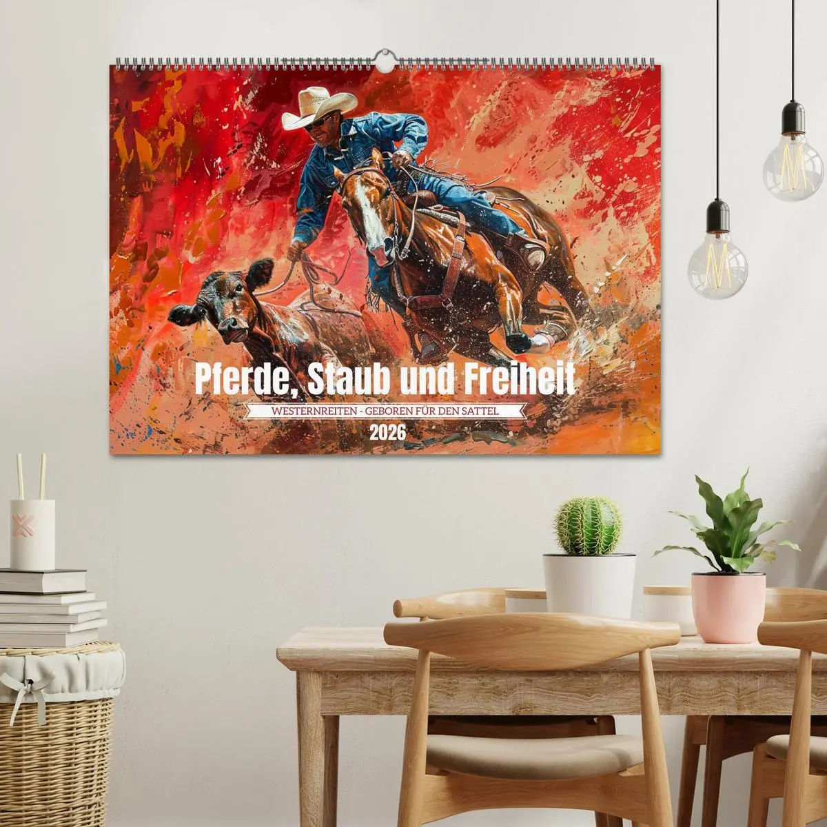 Bild: 9783457423172 | Pferde, Staub und Freiheit (Wandkalender 2026 DIN A2 quer),...