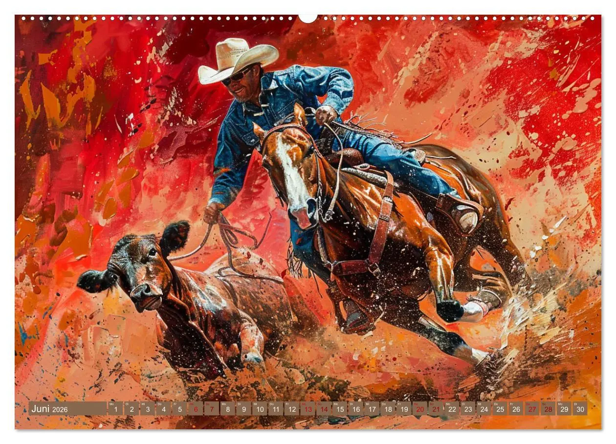 Bild: 9783457423172 | Pferde, Staub und Freiheit (Wandkalender 2026 DIN A2 quer),...