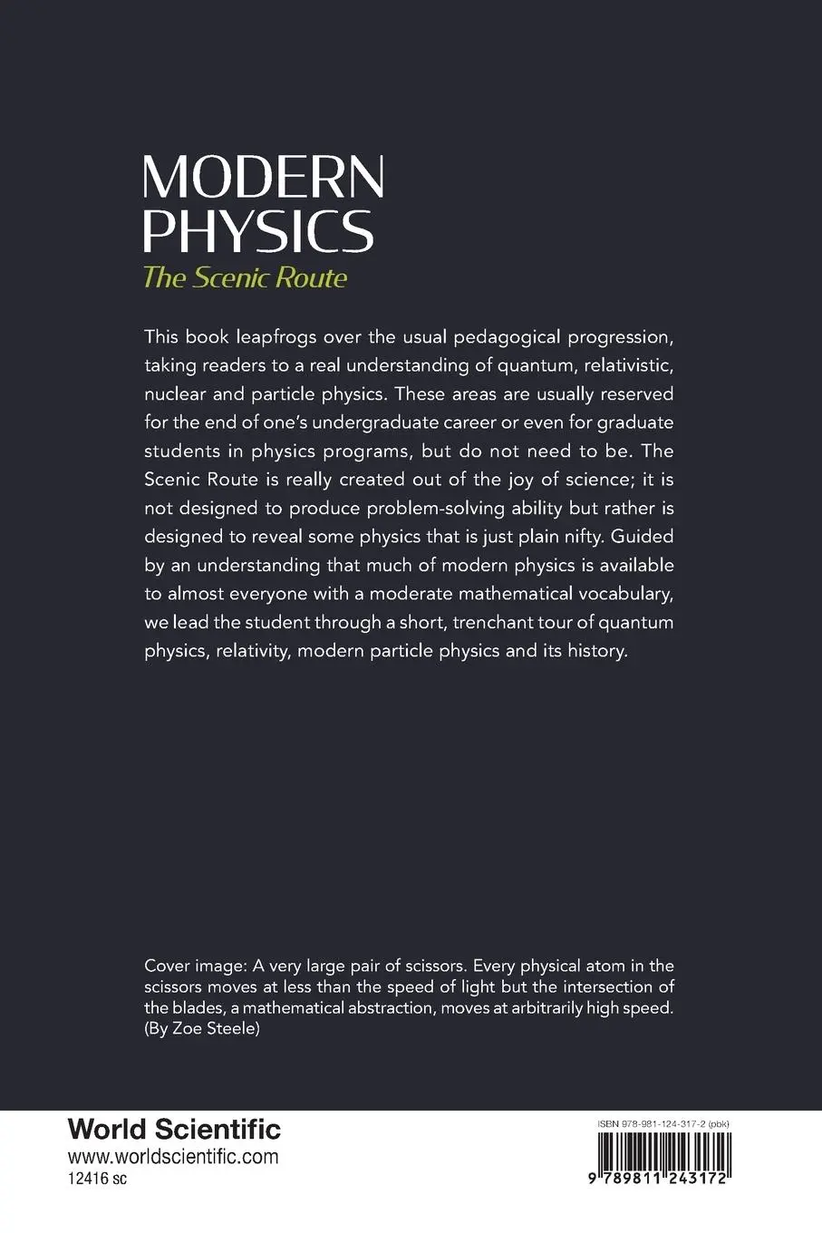 Rückseite: 9789811243172 | MODERN PHYSICS | THE SCENIC ROUTE | Bellantoni Leo | Taschenbuch