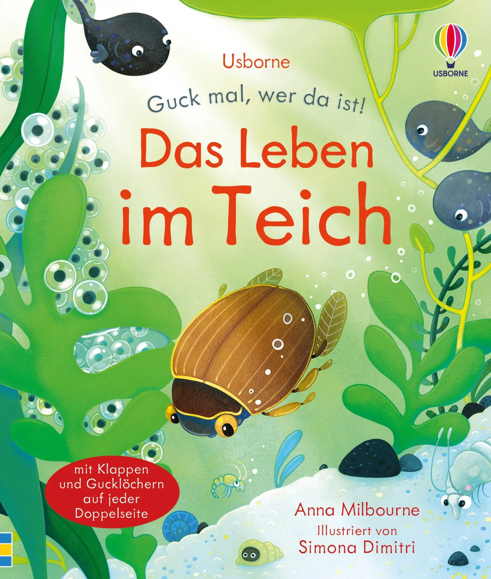 Cover: 9781035703272 | Guck mal, wer da ist! Das Leben im Teich | Anna Milbourne | Buch