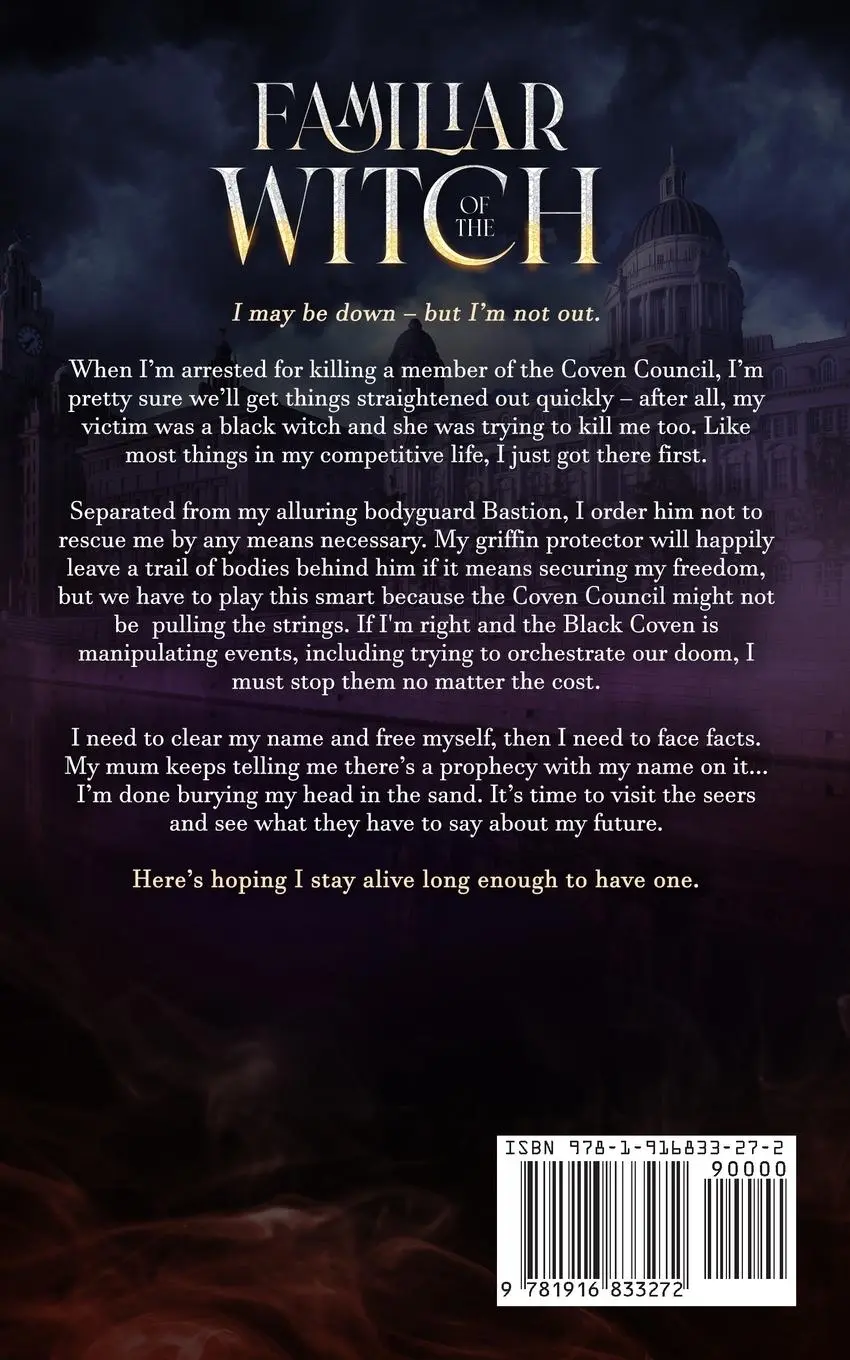 Rückseite: 9781916833272 | Familiar of the Witch | An Urban Fantasy Novel | Heather G. Harris