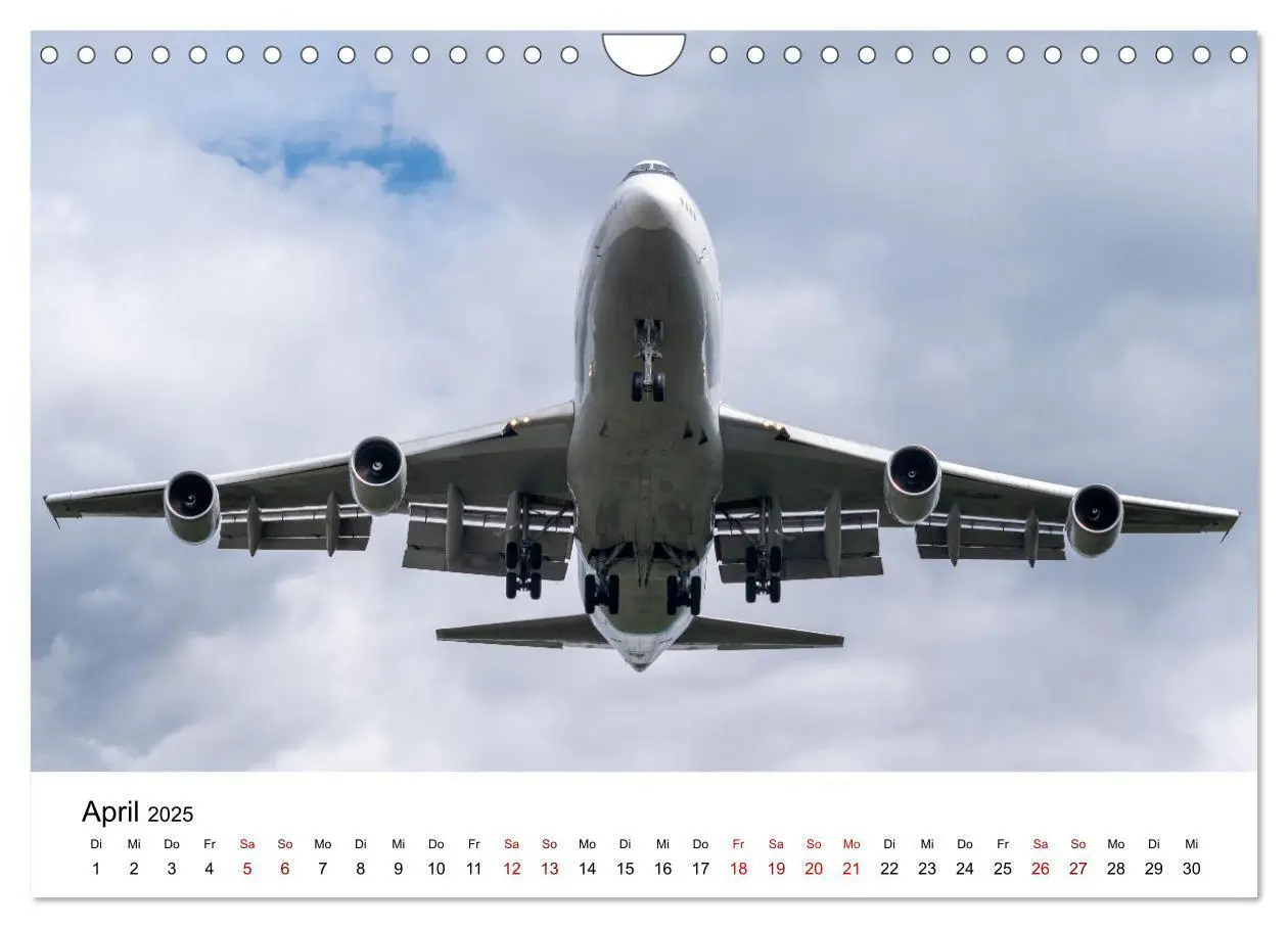 Bild: 9783435013272 | Boeing 747 Kalender (Wandkalender 2025 DIN A4 quer), CALVENDO...