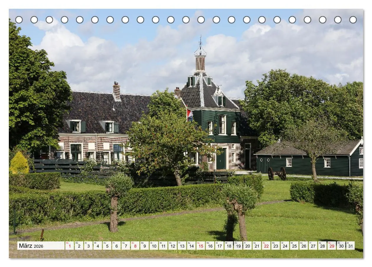 Bild: 9783457583272 | Holländische Architektur (Tischkalender 2026 DIN A5 quer), CALVENDO...