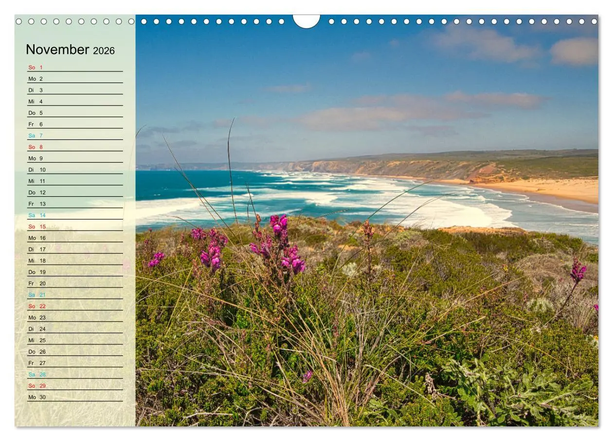 Bild: 9783457653272 | Die Küste der Algarve (Wandkalender 2026 DIN A3 quer), CALVENDO...