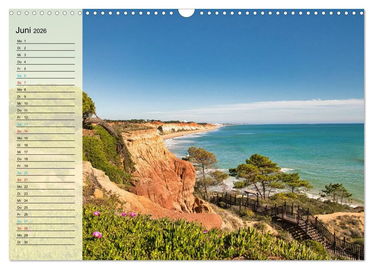 Bild: 9783457653272 | Die Küste der Algarve (Wandkalender 2026 DIN A3 quer), CALVENDO...