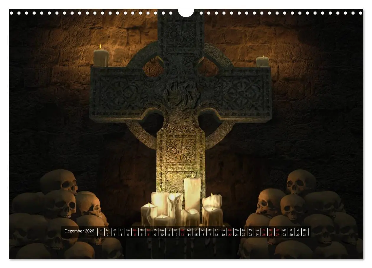 Bild: 9783516123272 | Welten der Nacht - Gothic und Dark Art (Wandkalender 2026 DIN A3...