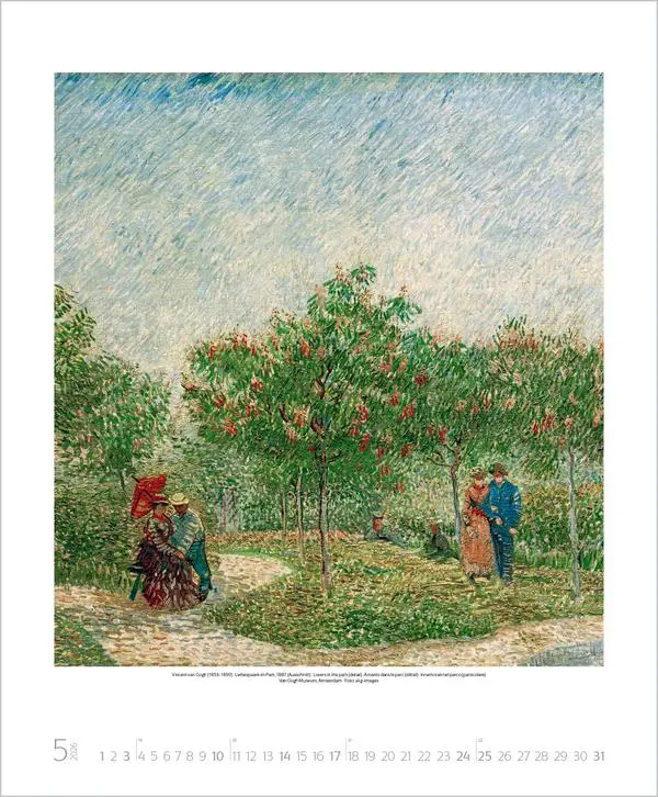 Bild: 9783731883272 | Vincent van Gogh 2026 | Verlag Korsch | Kalender | Spiralbindung