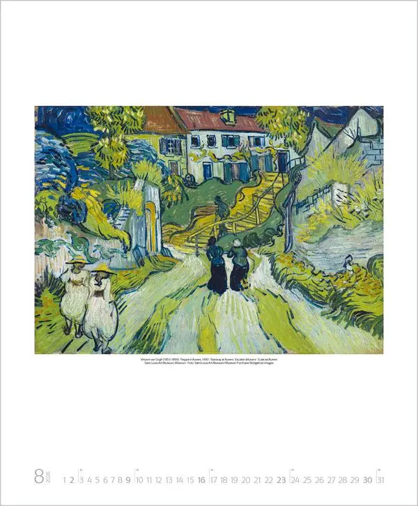 Bild: 9783731883272 | Vincent van Gogh 2026 | Verlag Korsch | Kalender | Spiralbindung