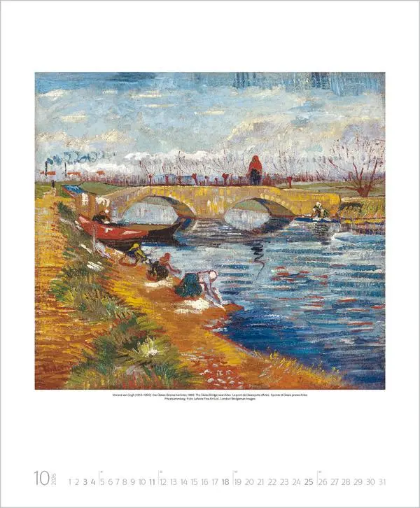 Bild: 9783731883272 | Vincent van Gogh 2026 | Verlag Korsch | Kalender | Spiralbindung
