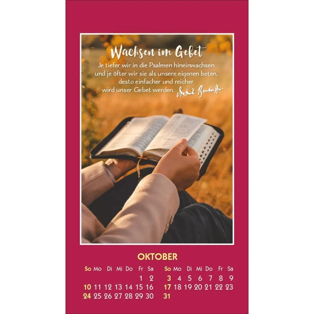 Bild: 9783754893272 | Gott ist bei dir 2027 | Mini-Aufkleber-Kalender | Dietrich Bonhoeffer