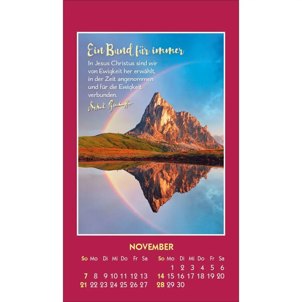 Bild: 9783754893272 | Gott ist bei dir 2027 | Mini-Aufkleber-Kalender | Dietrich Bonhoeffer