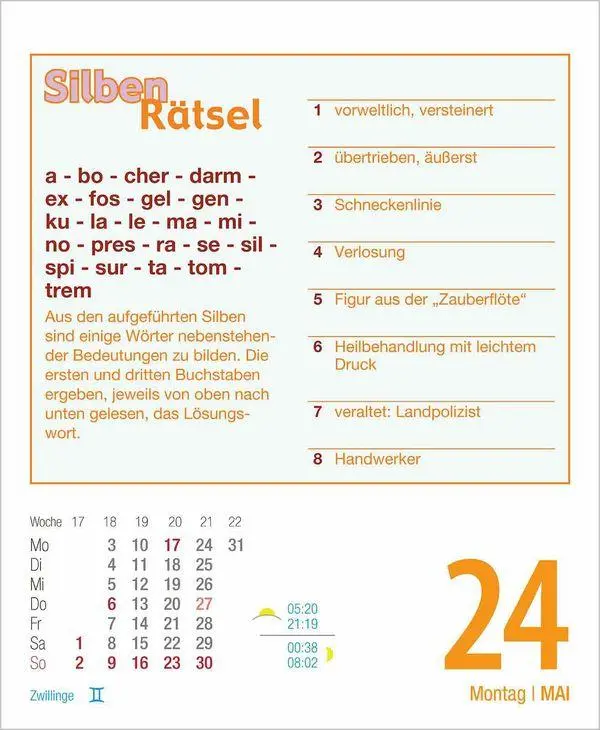 Bild: 9783819303272 | Rätsel und Denkspiele 2027 | Korsch Verlag | Kalender | 328 S. | 2027
