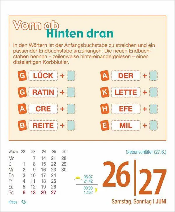 Bild: 9783819303272 | Rätsel und Denkspiele 2027 | Korsch Verlag | Kalender | 328 S. | 2027