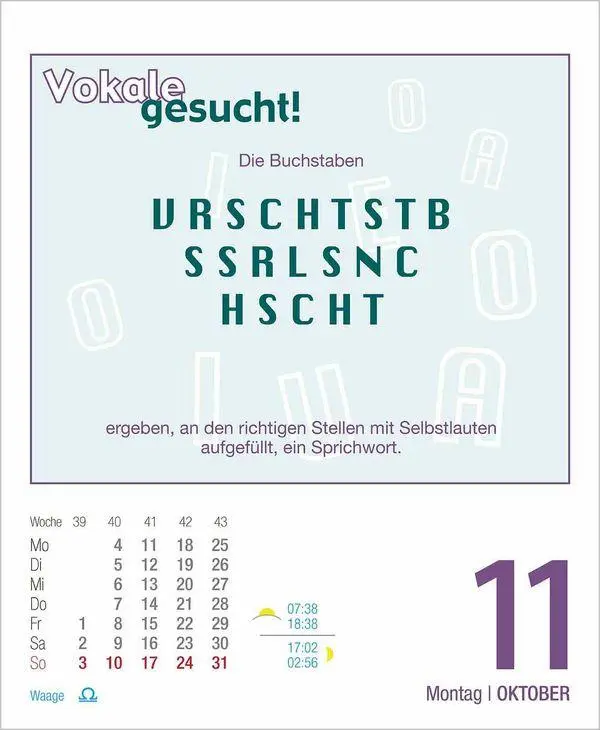 Bild: 9783819303272 | Rätsel und Denkspiele 2027 | Korsch Verlag | Kalender | 328 S. | 2027