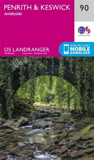 Cover: 9780319263372 | Penrith &amp; Keswick | Ordnance Survey | (Land-)Karte | Karte/Landkarte