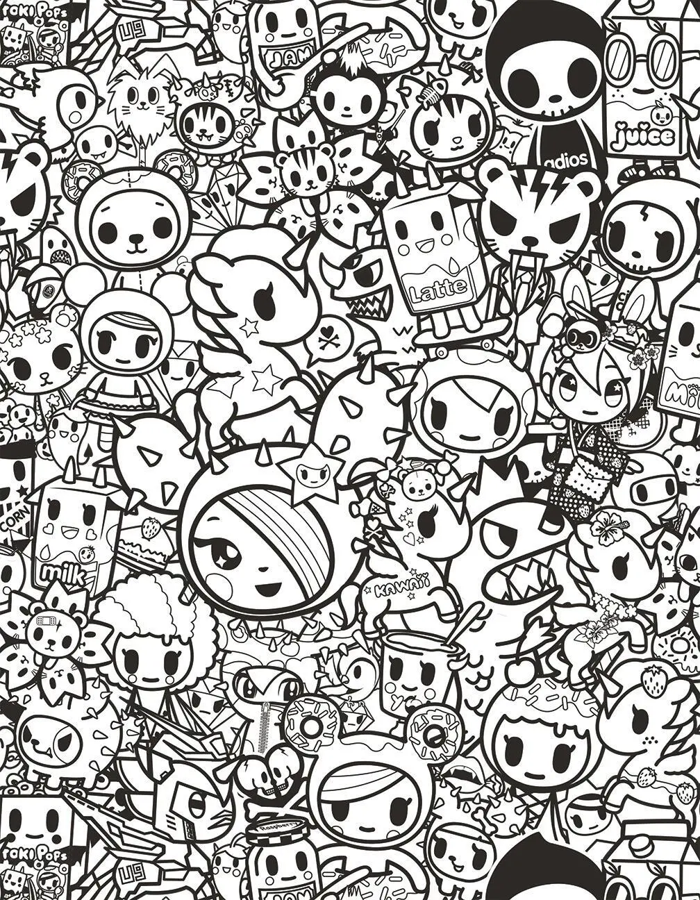 Bild: 9781454943372 | Tokidoki Coloring Party | Tokidoki | Taschenbuch | Englisch | 2021