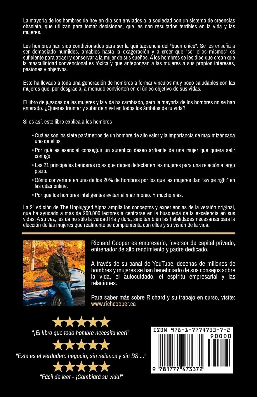 Rückseite: 9781777473372 | El Alfa Liberado (2a edición) | Richard Cooper | Taschenbuch | 2023