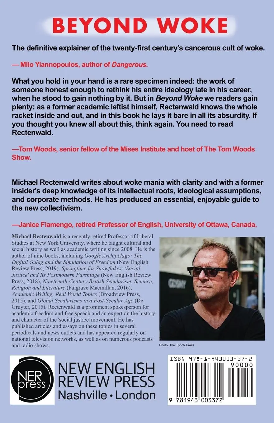 Rückseite: 9781943003372 | Beyond Woke | Michael Rectenwald | Taschenbuch | Englisch | 2020