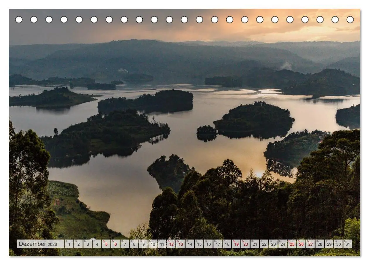 Bild: 9783457573372 | Uganda - ein Land der Vielfalt (Tischkalender 2026 DIN A5 quer),...