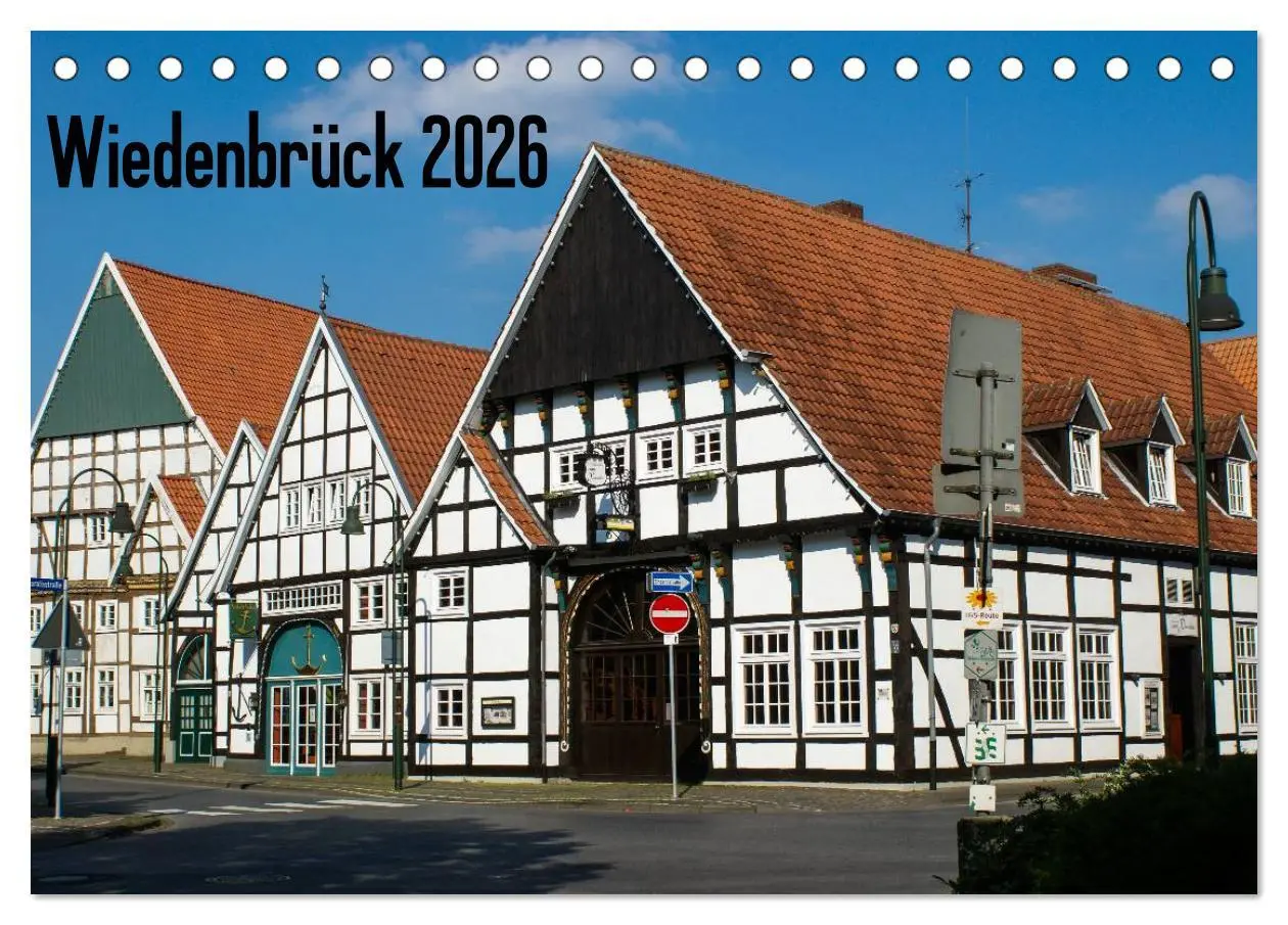 Cover: 9783516113372 | Wiedenbrück 2026 (Tischkalender 2026 DIN A5 quer), CALVENDO...