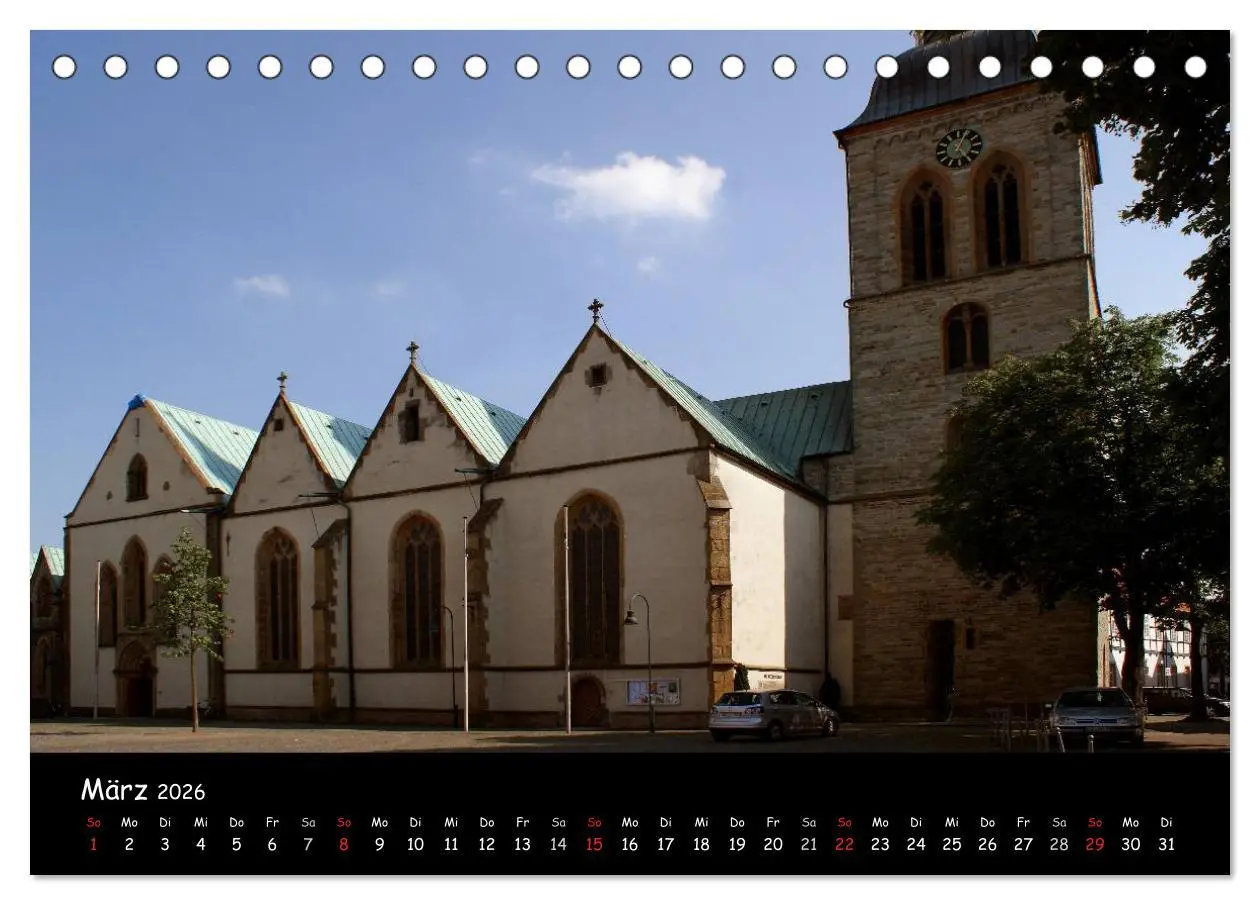 Bild: 9783516113372 | Wiedenbrück 2026 (Tischkalender 2026 DIN A5 quer), CALVENDO...