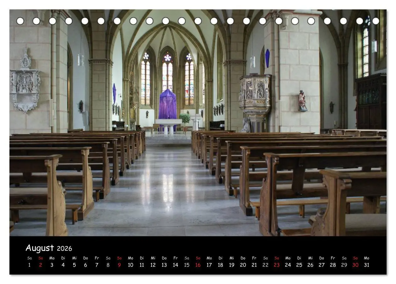 Bild: 9783516113372 | Wiedenbrück 2026 (Tischkalender 2026 DIN A5 quer), CALVENDO...