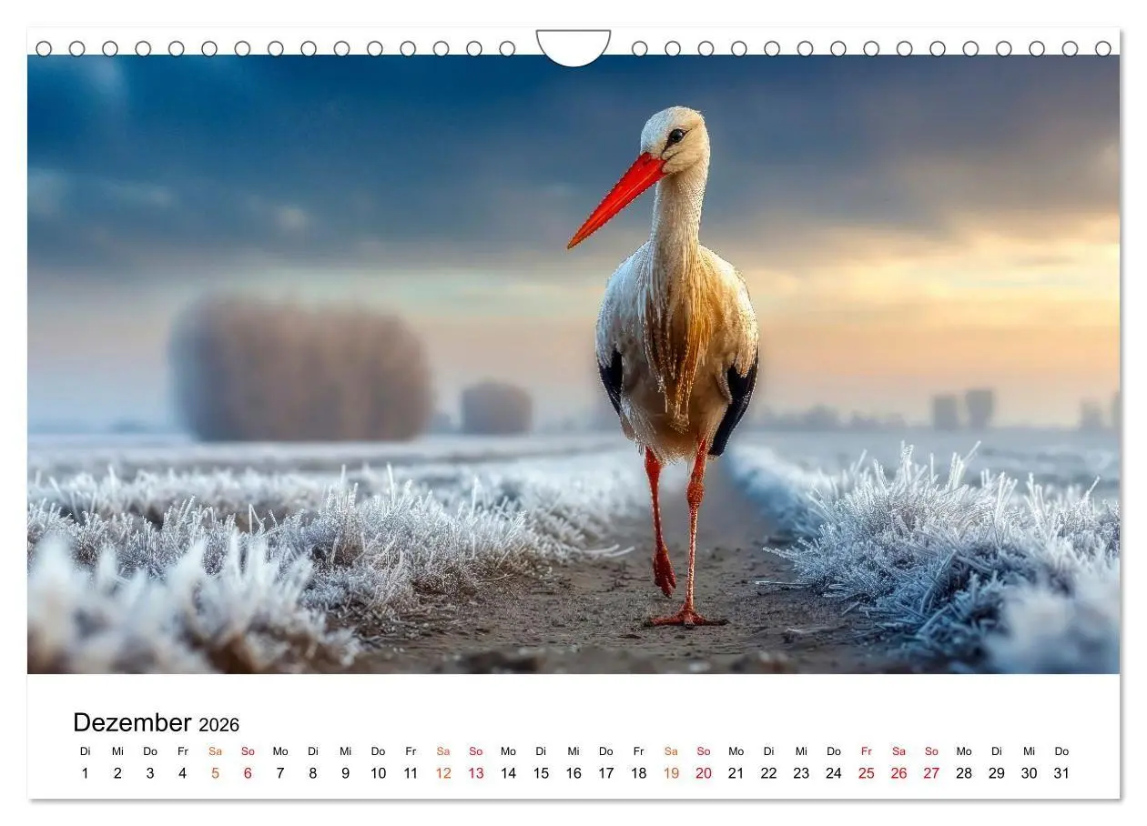 Bild: 9783516663372 | Störche - Zeit für schöne Augenblicke (Wandkalender 2026 DIN A4...