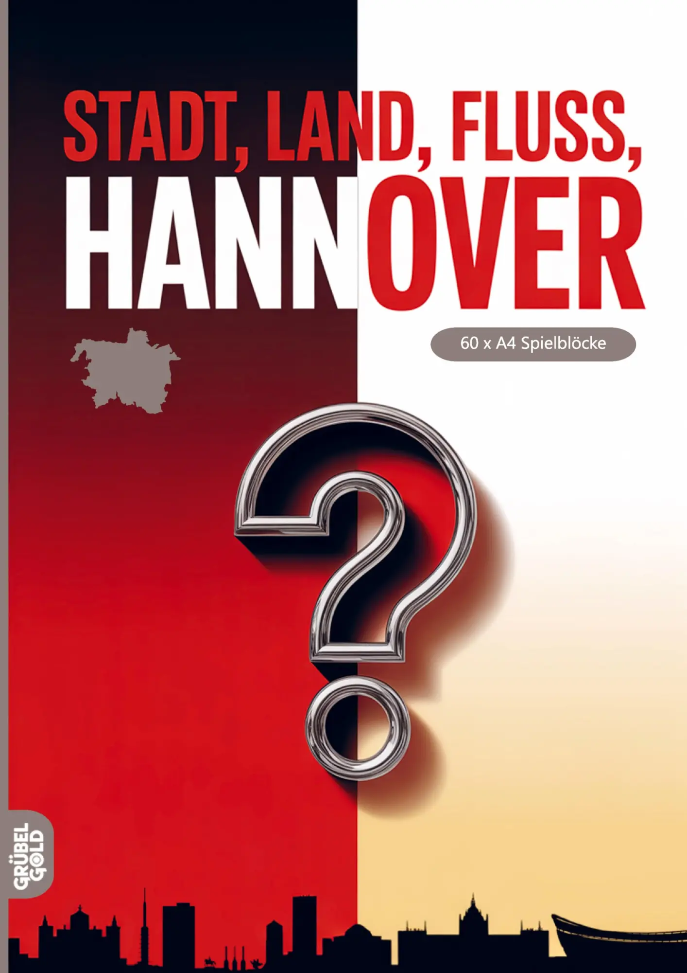 Cover: 9783693193372 | Stadt, Land, Fluss, Hannover | Grübelgold Rätselhefte | Taschenbuch