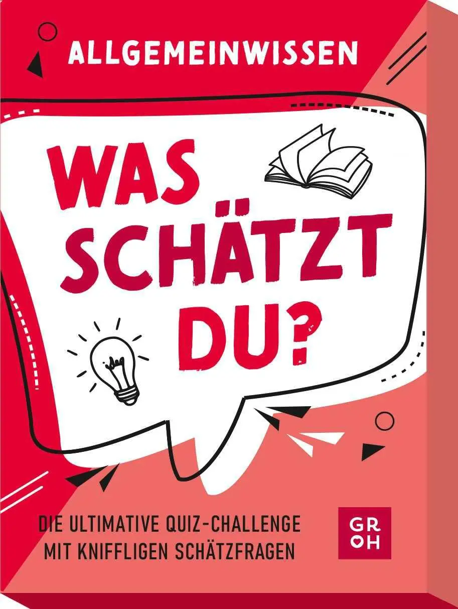 Cover: 4036442013472 | Was schätzt du? - Allgemeinwissen | Marianne Huber | Spiel | Schachtel