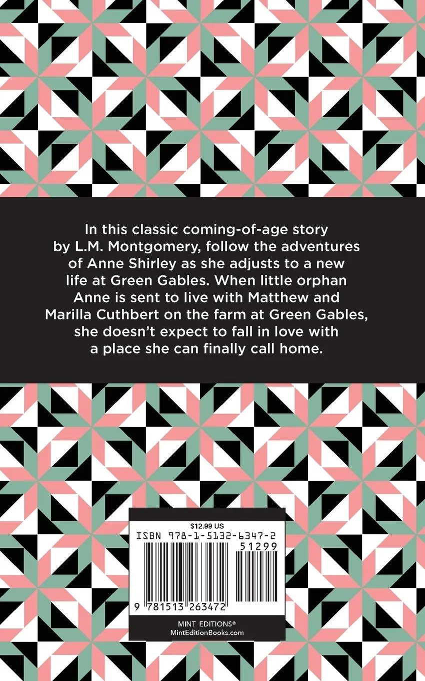 Rückseite: 9781513263472 | Anne of Green Gables | L. M. Montgomery | Taschenbuch | Englisch
