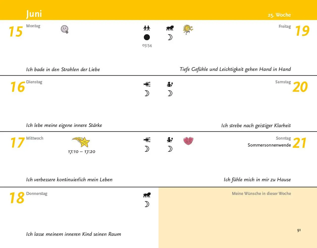 Bild: 9783867283472 | Wunschkalender 2026 | Tag für Tag 2025 | Pierre Franckh (u. a.) | 2026