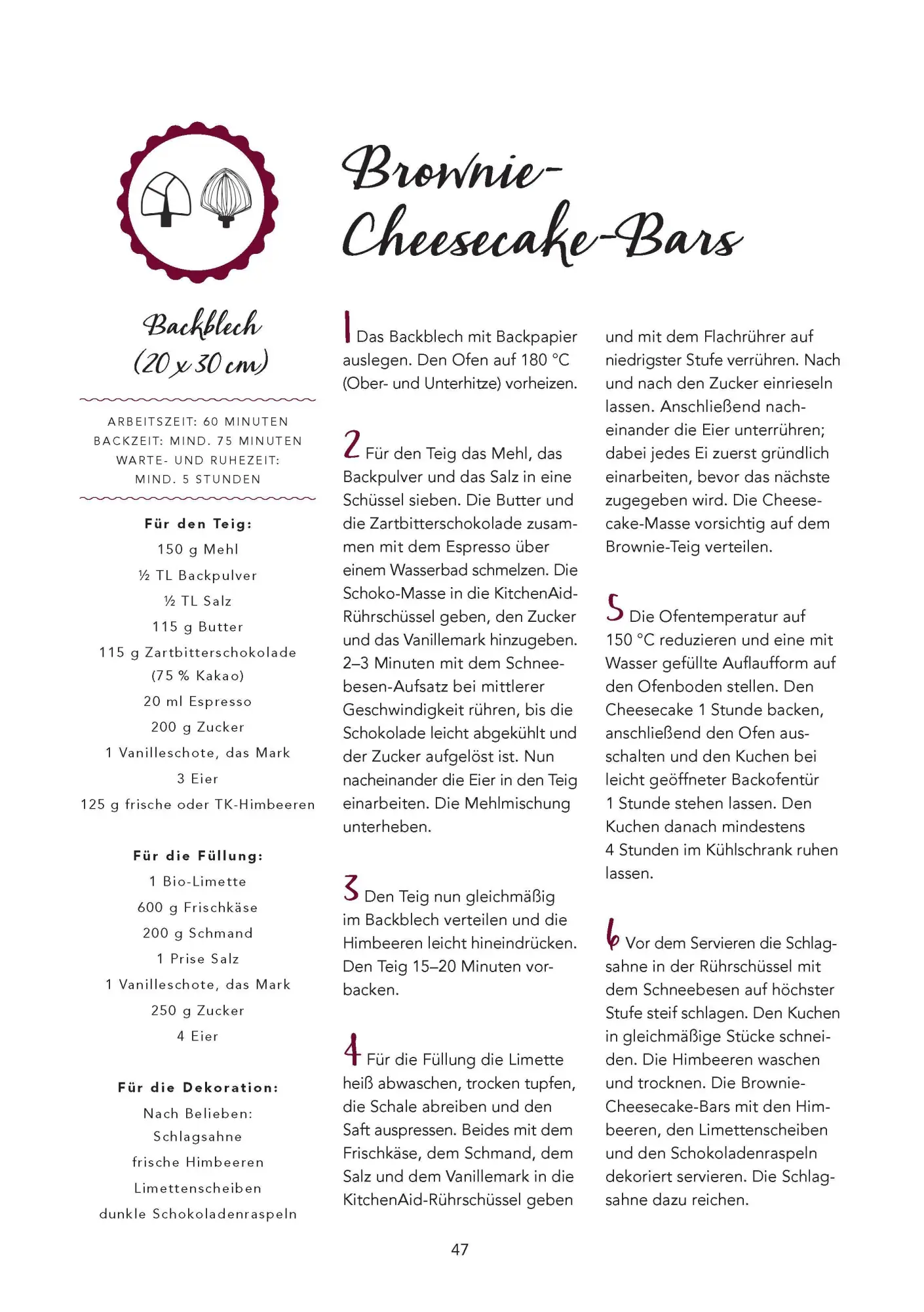Bild: 9783958433472 | Kochen &amp; Backen mit der KitchenAid®: Cheesecakes | Kentzinsky | Buch