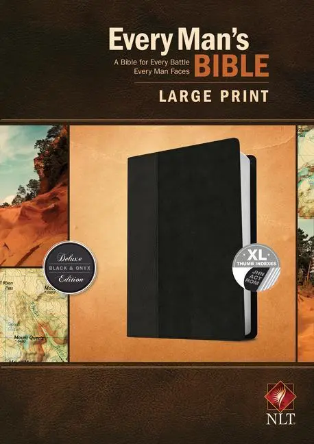 Cover: 9781496433572 | Every Man's Bible NLT, Large Print, Tutone | Stephen Arterburn | Buch