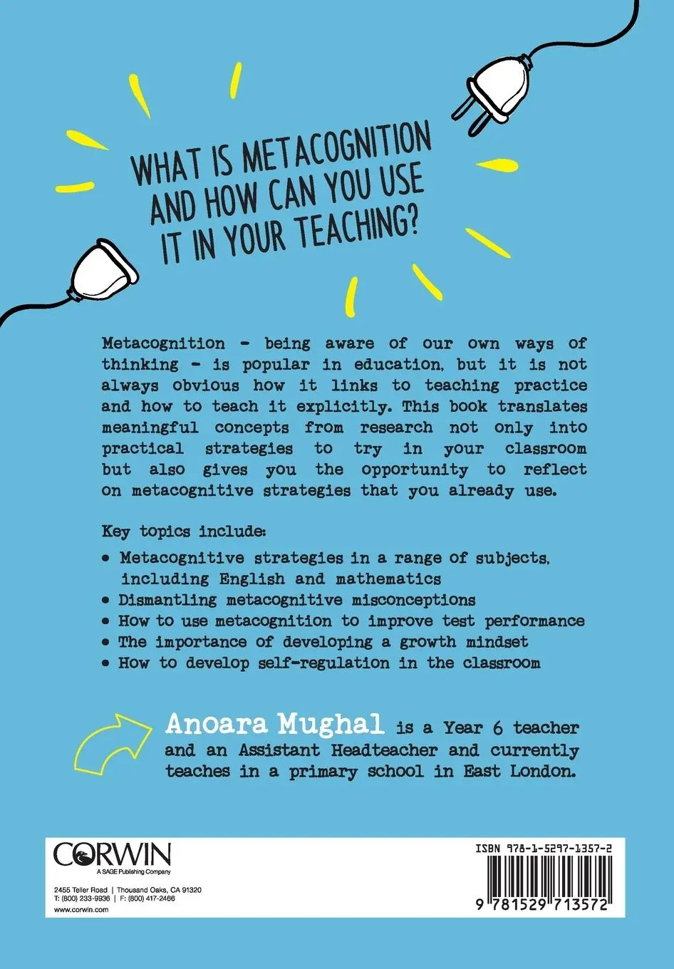 Rückseite: 9781529713572 | Think! | Metacognition-powered Primary Teaching | Anoara Mughal | Buch