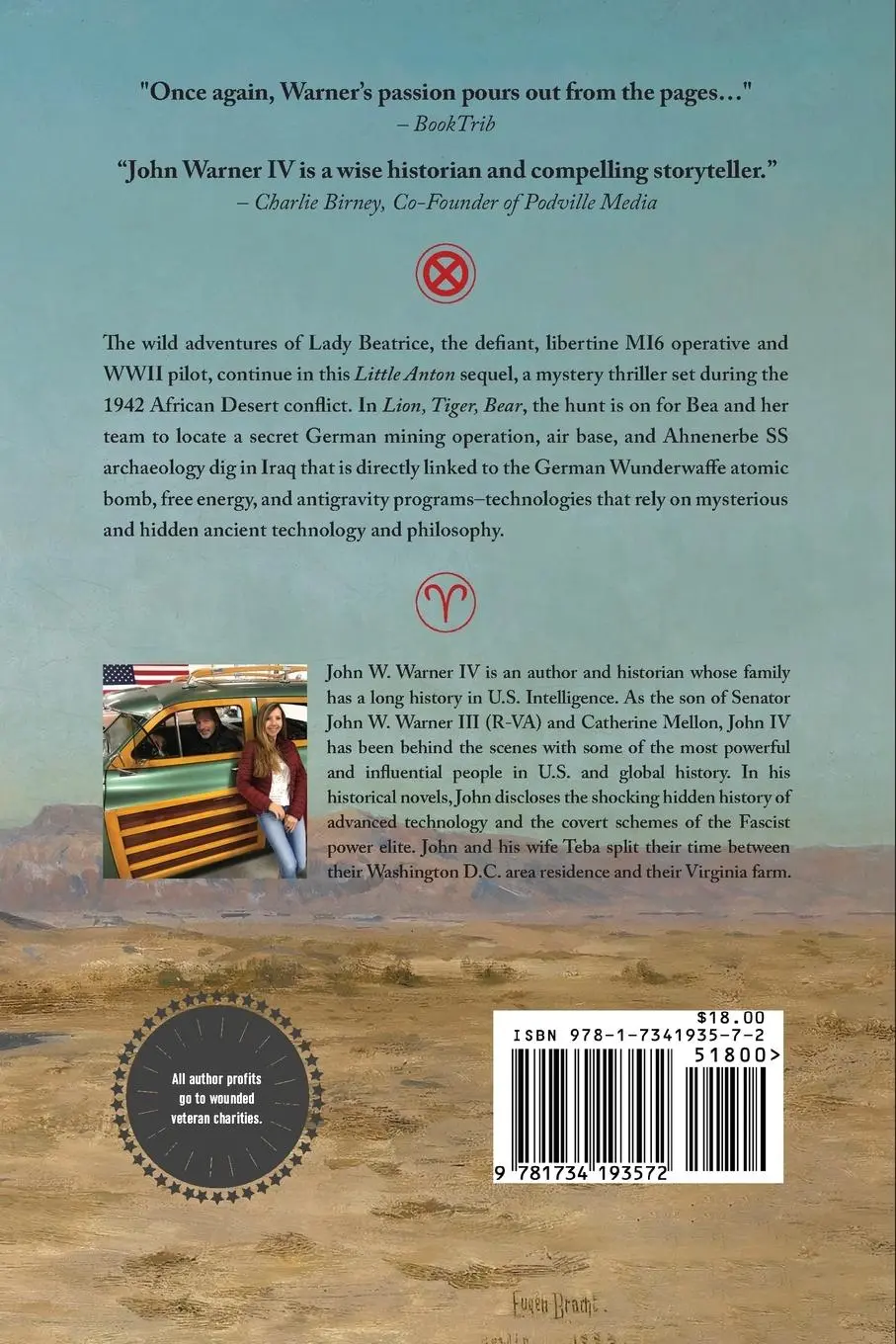 Rückseite: 9781734193572 | Lion, Tiger, Bear | John W. Warner | Taschenbuch | Englisch | 2021