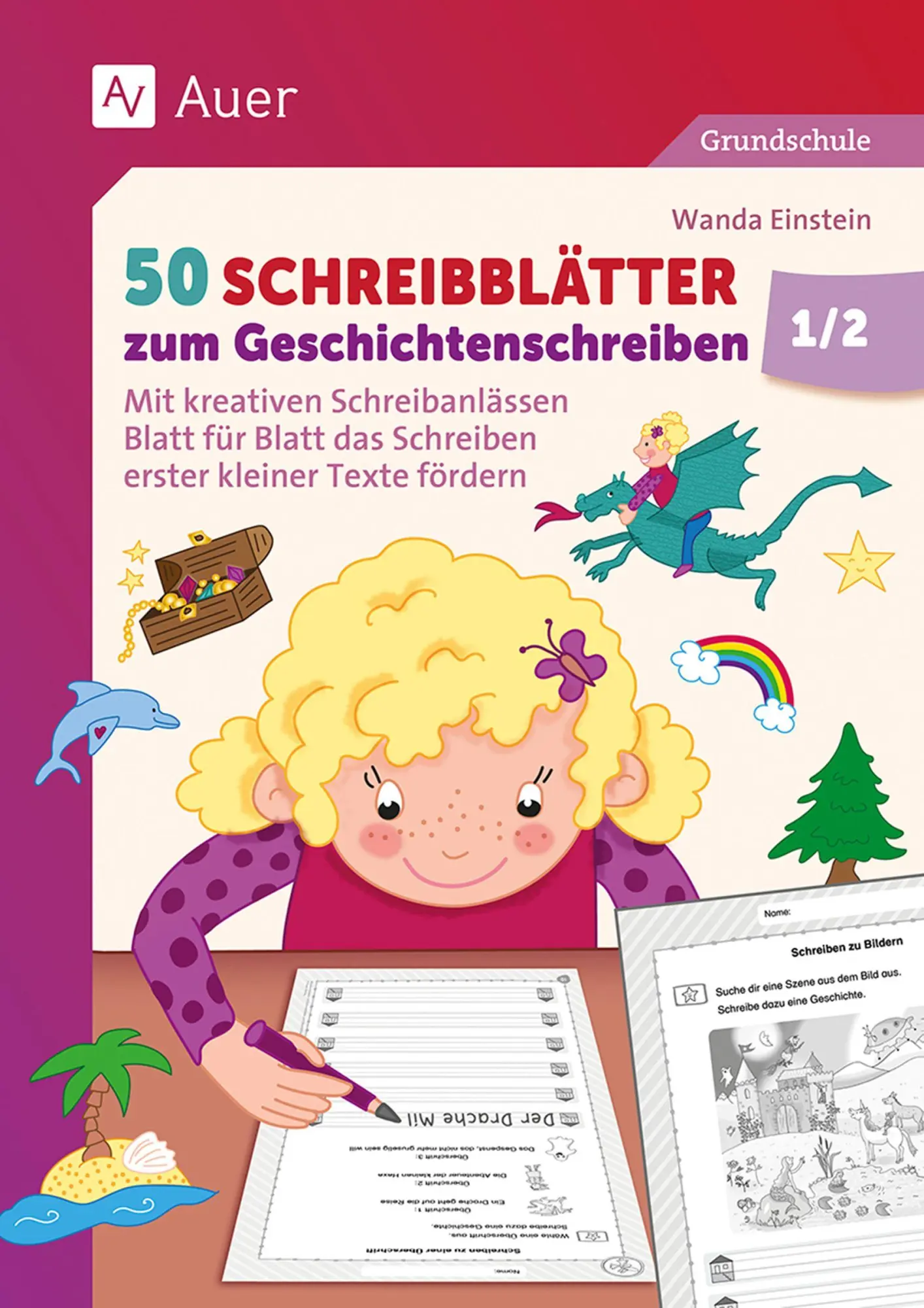 Cover: 9783403093572 | 50 Schreibblätter zum Geschichtenschreiben 1/2 | Wanda Einstein | 2025