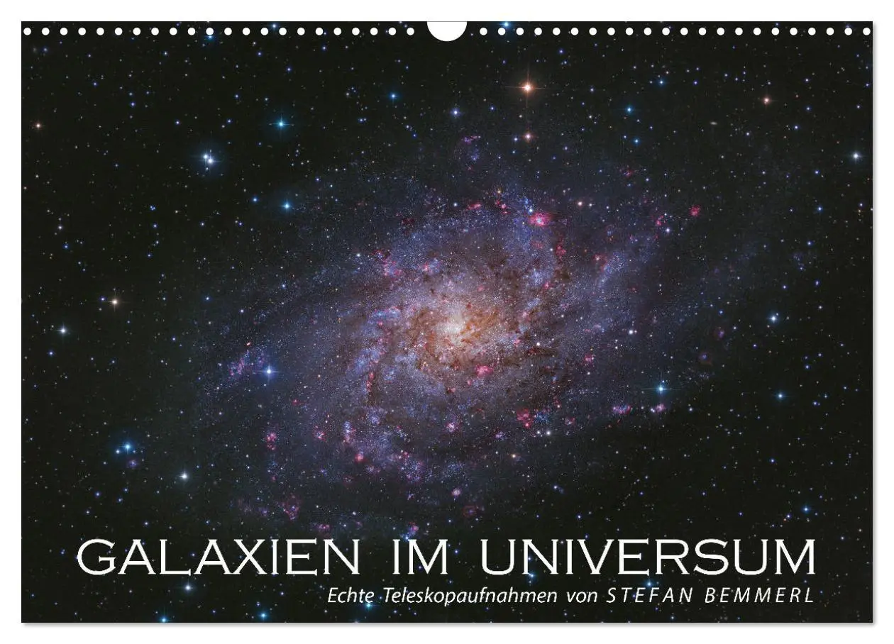 Cover: 9783457483572 | Galaxien im Universum (Wandkalender 2026 DIN A3 quer), CALVENDO...