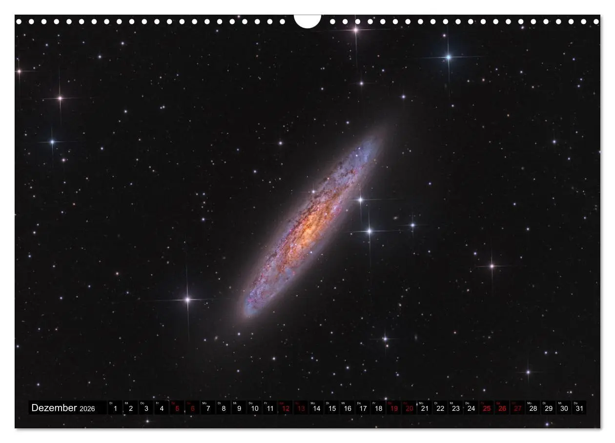 Bild: 9783457483572 | Galaxien im Universum (Wandkalender 2026 DIN A3 quer), CALVENDO...