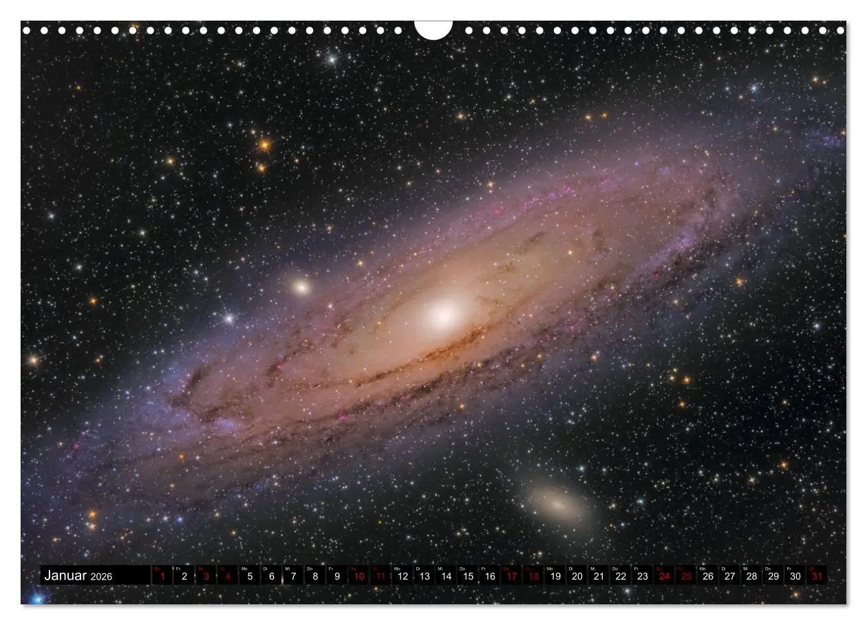 Bild: 9783457483572 | Galaxien im Universum (Wandkalender 2026 DIN A3 quer), CALVENDO...