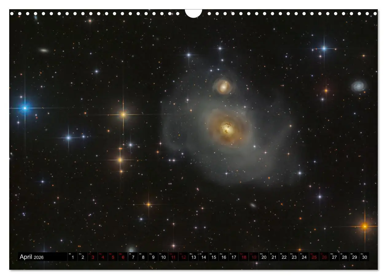 Bild: 9783457483572 | Galaxien im Universum (Wandkalender 2026 DIN A3 quer), CALVENDO...