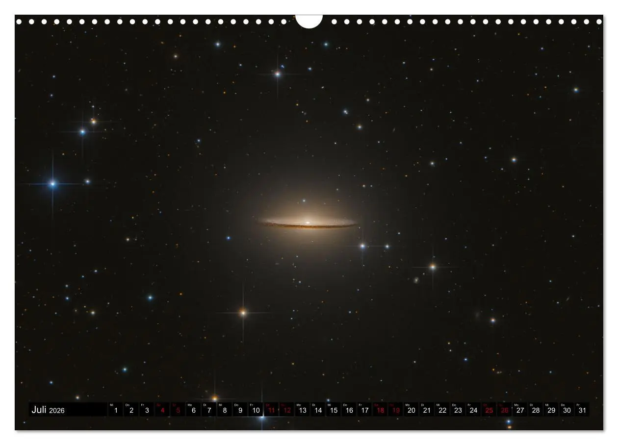 Bild: 9783457483572 | Galaxien im Universum (Wandkalender 2026 DIN A3 quer), CALVENDO...