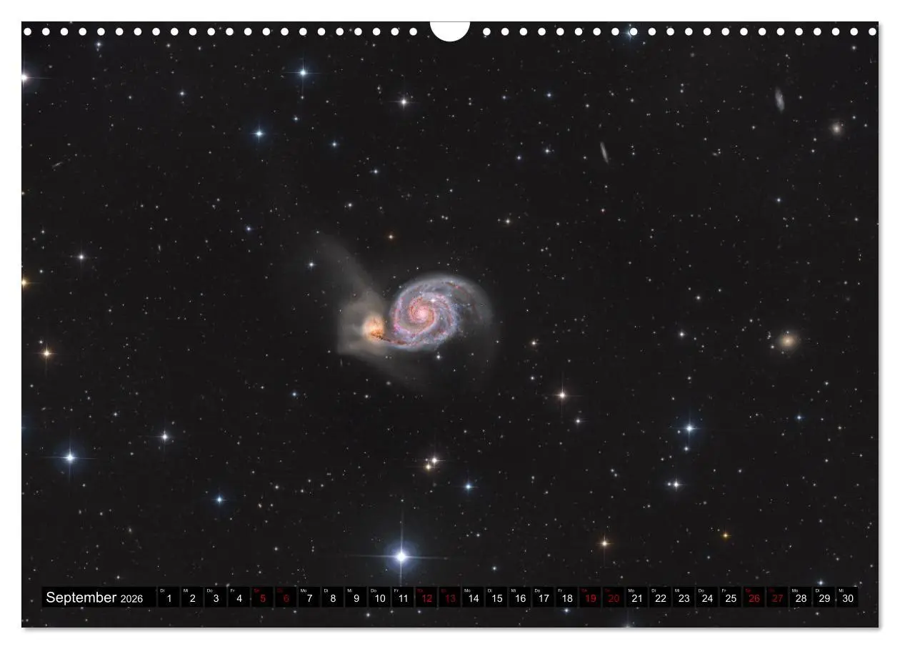Bild: 9783457483572 | Galaxien im Universum (Wandkalender 2026 DIN A3 quer), CALVENDO...